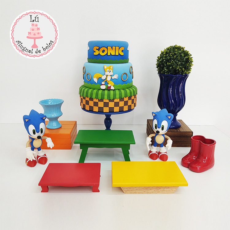 Personagens Sonic em Biscuit