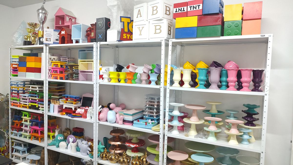 Vitrine da loja Lú Aluguel